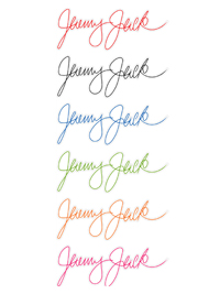 JJ Signature Sticker